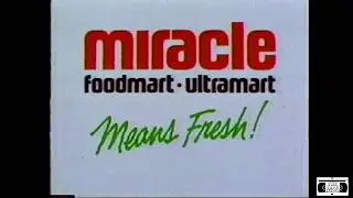 Miracle Grocery Store Commercial 2 - 1990
