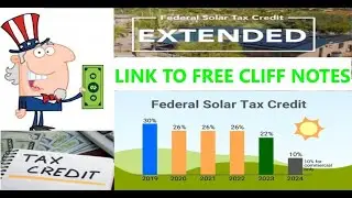 How the solar tax credit works &ndash; with color coded Cliff Notes