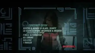 Blade: Trinity di David S. Goyer - Menu e submenu del DVD 1 - ITA