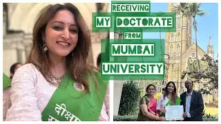 A Special Day Out in Mumbai🌆👩‍🎓💫 #MeghanaGaonkar #Doctorate #PhD #Mumbai #MumbaiUniversity #Vlog #MG