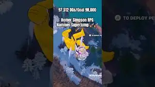 Гомер Симпсон РПГ Молот Суперджамп 🚀🚀🚀