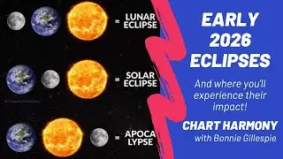 Are you READY for the 2026 eclipses? ✨🌙💫 Chart Harmony with Bonnie Gillespie