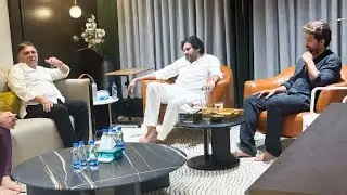 Pawan Kalyan Personally Meets Allu Arjun and Allu Aravind To Convey His Condolences To Family