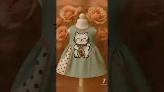Top 7 beautiful cartoon frock #fashion #viralshort #frock #trendingfrocks #7stitch