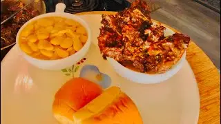 Рецепт масляной фасоли с шейными косточками.