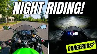 New Motorcycle Rider Tips! ''NIGHT RIDING
