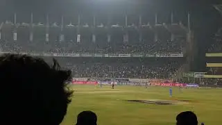 What a great match Kohli 💯 century witness all people those who are present over there 