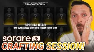 MY FIRST SORARE REWARD CARD DRAWS [STAR LIMITED GIVEAWAY]