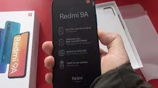 unboxing Xiaomi redmi 9A (2022) review, test camera