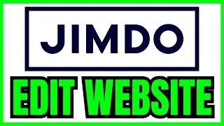 How To EDIT Jimdo Website (QUICK & EASY) 2026