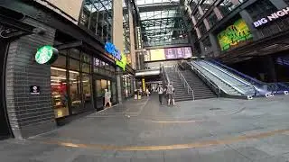 MBTA Green Line from North Station to Park Street in 4K, 2025 Aug 17
