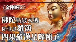 佛陀揭秘四果羅漢宇宙之門，我本無形，何必執著於一世諸事；人本無相，何必局限於一回生死，你也許就是羅漢穿越星際而來。（金剛經2）