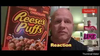 Реакция на новый обзор хлопьев Reese's Puffs с темным шоколадом