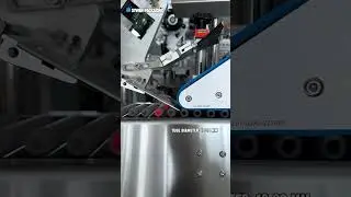 Plastic Test Tube Labeling Machine #labelingmachine #tubelabelingmachine