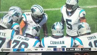Panthers (0-2) vs Giants (1-1) madden 26 full game week 3￼￼