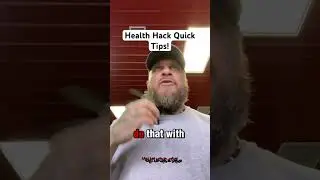 Health Hack Quick Tips | An Object In Motion Stays In Motion