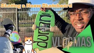 Skating Meow Skateboards!