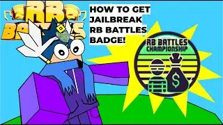 HOW TO GET THE JAILBREAK RB BATTLES BADGE! #roblox