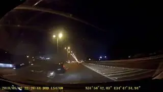 Almost crash on the highway