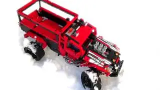 Lego Technic Arctic Truck with Power Functions (42029 MOD)
