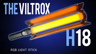 The Viltrox H18: A  powerful RGB Tube light that wants to be held.