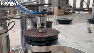 PROWAY Cutting disc labeling machine