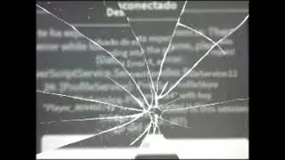 Blue cat destroys TV (in TV) #kittycat