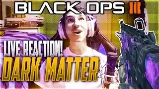UNLOCKING DARK MATTER CAMO (EPIC LIVE REACTION)
