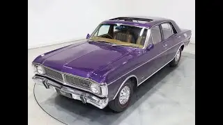 For Sale - 1971 Ford XY Falcon 500 6cyl Top Loader - Wild Violet Sunroof
