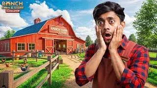 i play 100% Ranch Farming simulator 🐑 🎥🔴