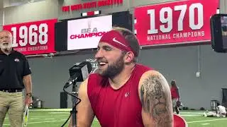 Ohio State Captain OL Austin Siereveld Previews Texas