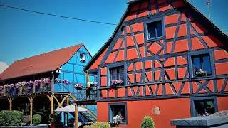 Le village de Holtzwihr en Alsace