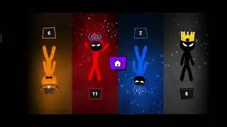 stickman party 1234 seri turnamen #stickman #gameandroid #rajagames #gameplay