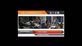 Esteban Gerbasi con @CarinesMoncada  y Agust&iacute;n Acosta 6/4/2019 @ActualidadRadio