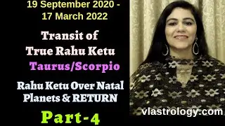 Rahu Ketu Transit Taurus Scorpio Sept 2020-March 2022 Part-4 Over Natal Planets