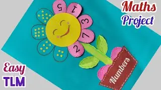 Maths Working Project/ Maths TLM/ Numbers Maths Model/ Maths Exhibition Model Easy #mathstlm