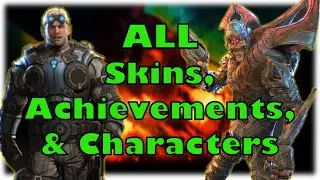 All Gears of War: Judgment WEAPON/ARMOR SKINS, Achievements, and Characters | Gears of War: Judgment