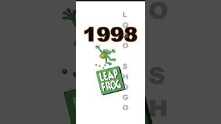 Эволюция логотипа LeapFrog #leapfrog #игрушки #компания