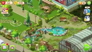 Homescapes Story Walkthrough Gameplay Garden - Day 1