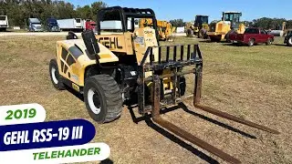 2019 Gehl RS5-19 Gen 3 Telehandler FOR SALE