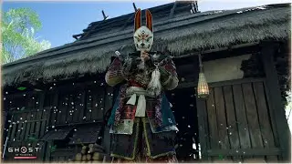 White KITSUNE Secret MASK • Fire Spirits of Yarikawa [LEGEND] • GHOST of TSUSHIMA [4K]