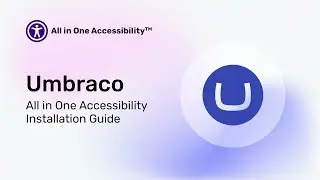 Umbraco All in One Accessibility Installation Guide