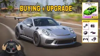 Buying & Upgrade - Porsche 911 GT3 RS - Forza Horizon 5 | Logitech G29 Steering Wheel + Shifter