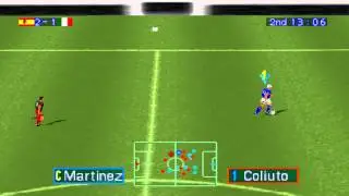 International Superstar Soccer Pro Gameplay (PSX,PsOne,Playstation)