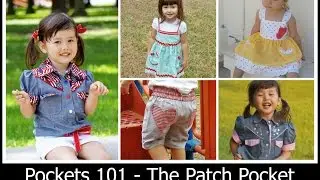How to sew a Patch Pocket | Sewing Tutorial | Sewing 101 | Frocks & Frolics