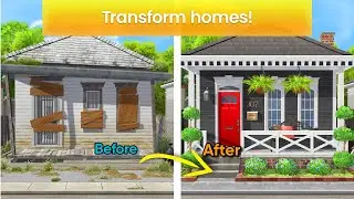 House Transfer Gameplay 🏠 | Before & After Home Makeover | Design & Renovation Game!