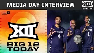 Kansas State's Jerome Tang, PJ Haggerty and Abdi Bashir Interviews | Big 12 Today