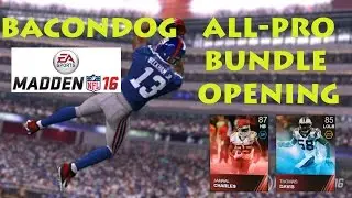 Madden 16 Ultimate Team All Pro Pack Bundle Opening!