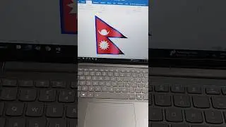 How to Create Nepal 🇳🇵 Flag in MS Word &ndash; Easy Tutorial #shorts #nepal #flags