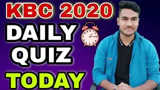 KBC Daily Quiz Questions with Answer Harit KBC || KBC Live Harit Technical KBC || 26 November